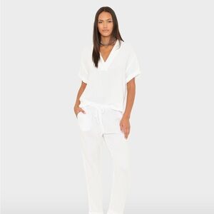 XiRENA White Straight-Leg Pants